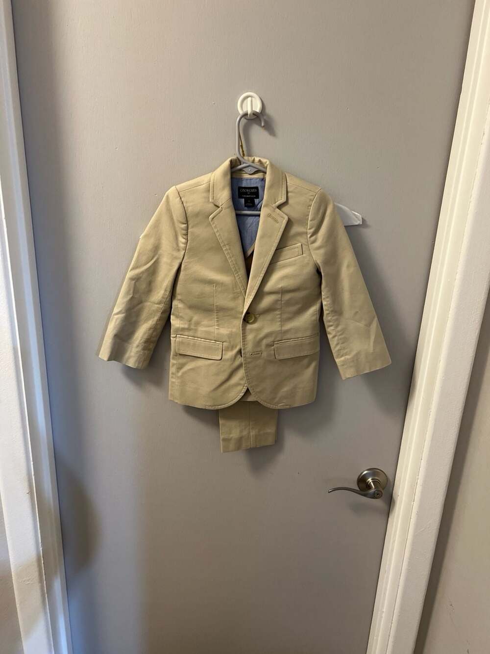 Crewcuts by J.Crew Boys Ludlow Suit Jacket and Trousers in Chino